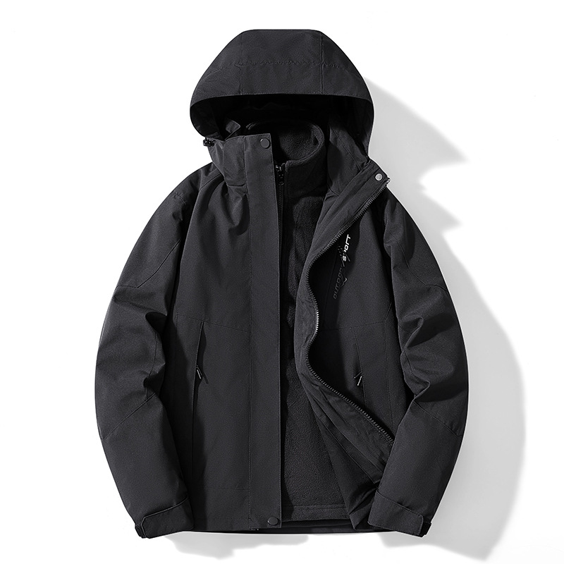 Outdoor Adventure Windbreaker - سترات رياضية استثنائية 3 في 1