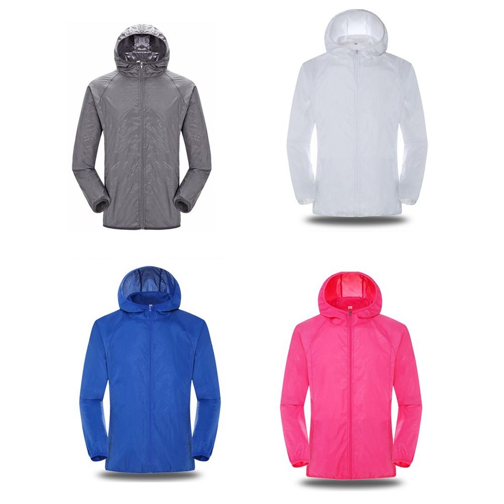 Outdoor Adventure Windbreaker - معاطف خفيفة الوزن للحماية من الشمس