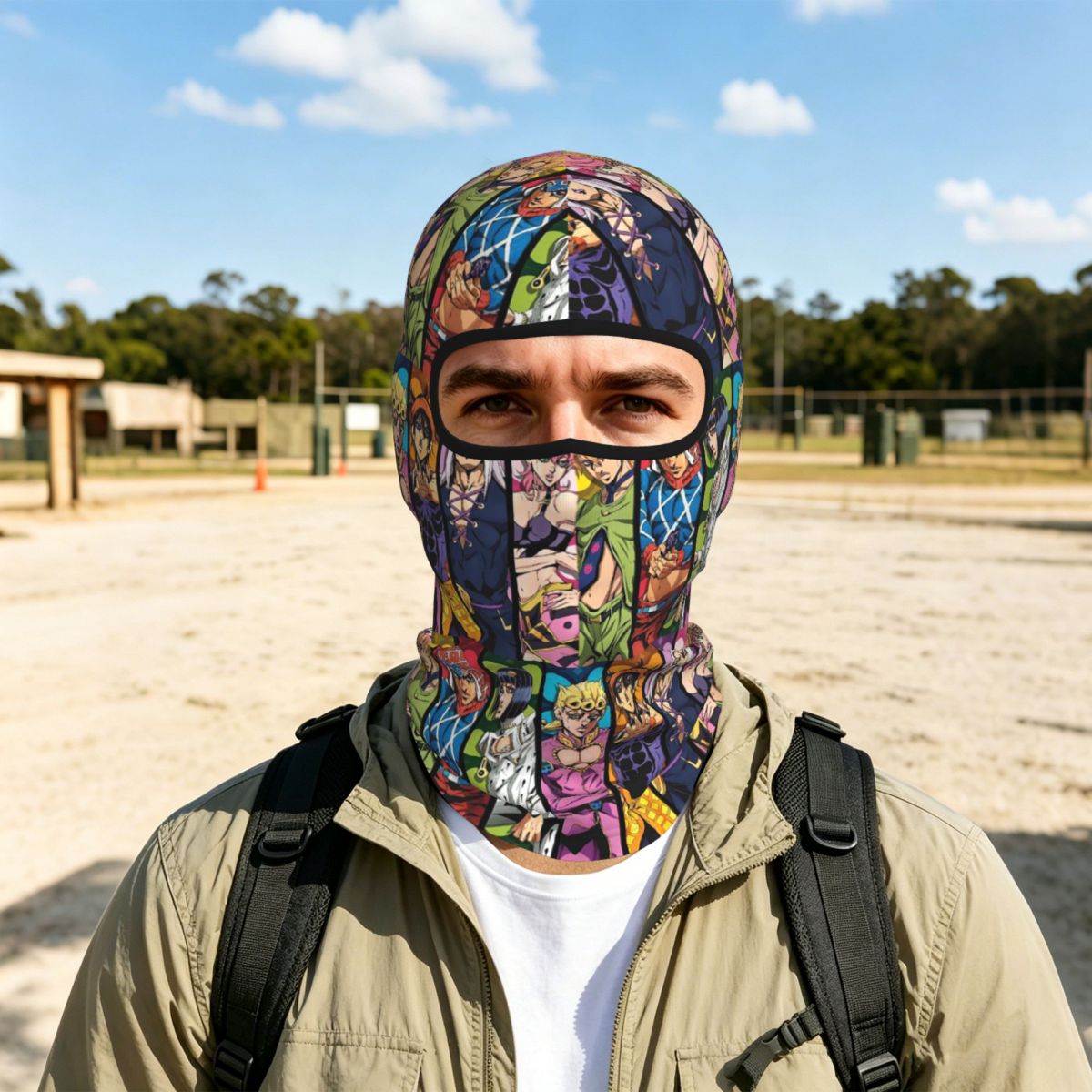 Outdoor Adventure Logo - قناع وجه كامل من نوع البالاكلافا