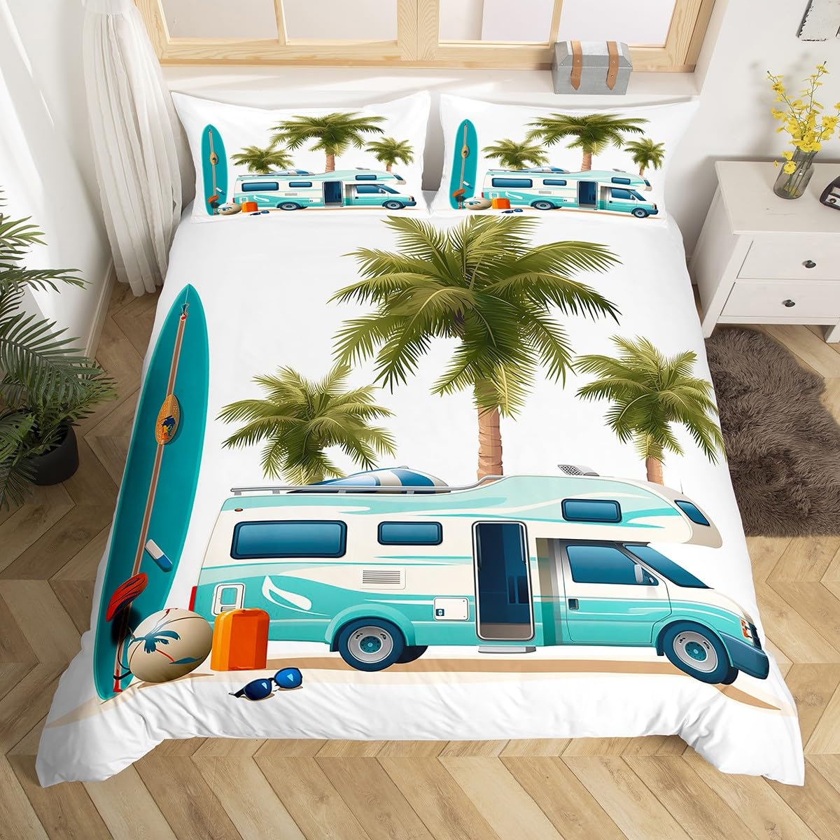 غطاء لحاف Happy Camping، طقم أ - مراجعة Outdoor Adventure Quilt وسعره
