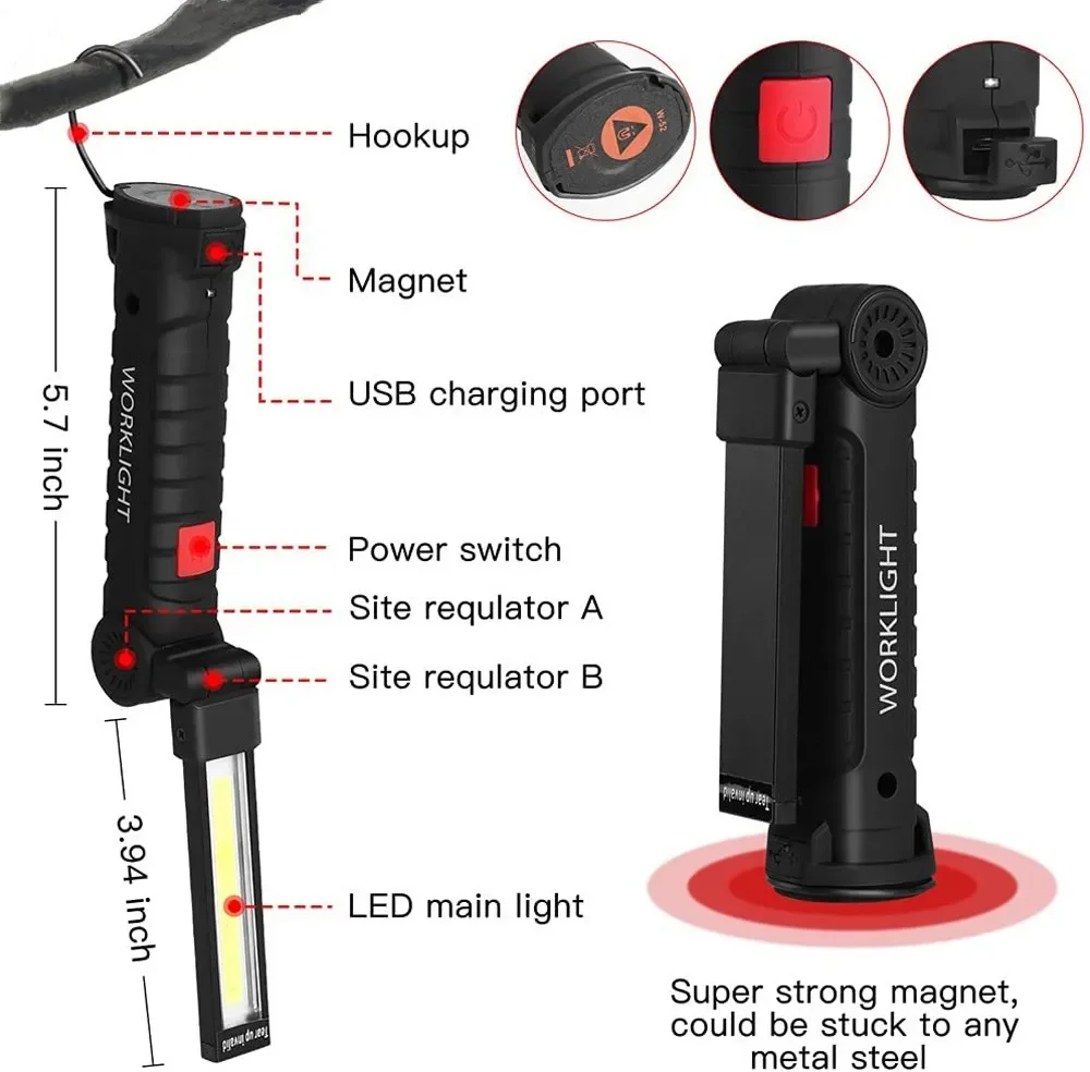 المحمولة COB مصباح ليد جيب USB - مراجعة Outdoor Adventurer وسعره