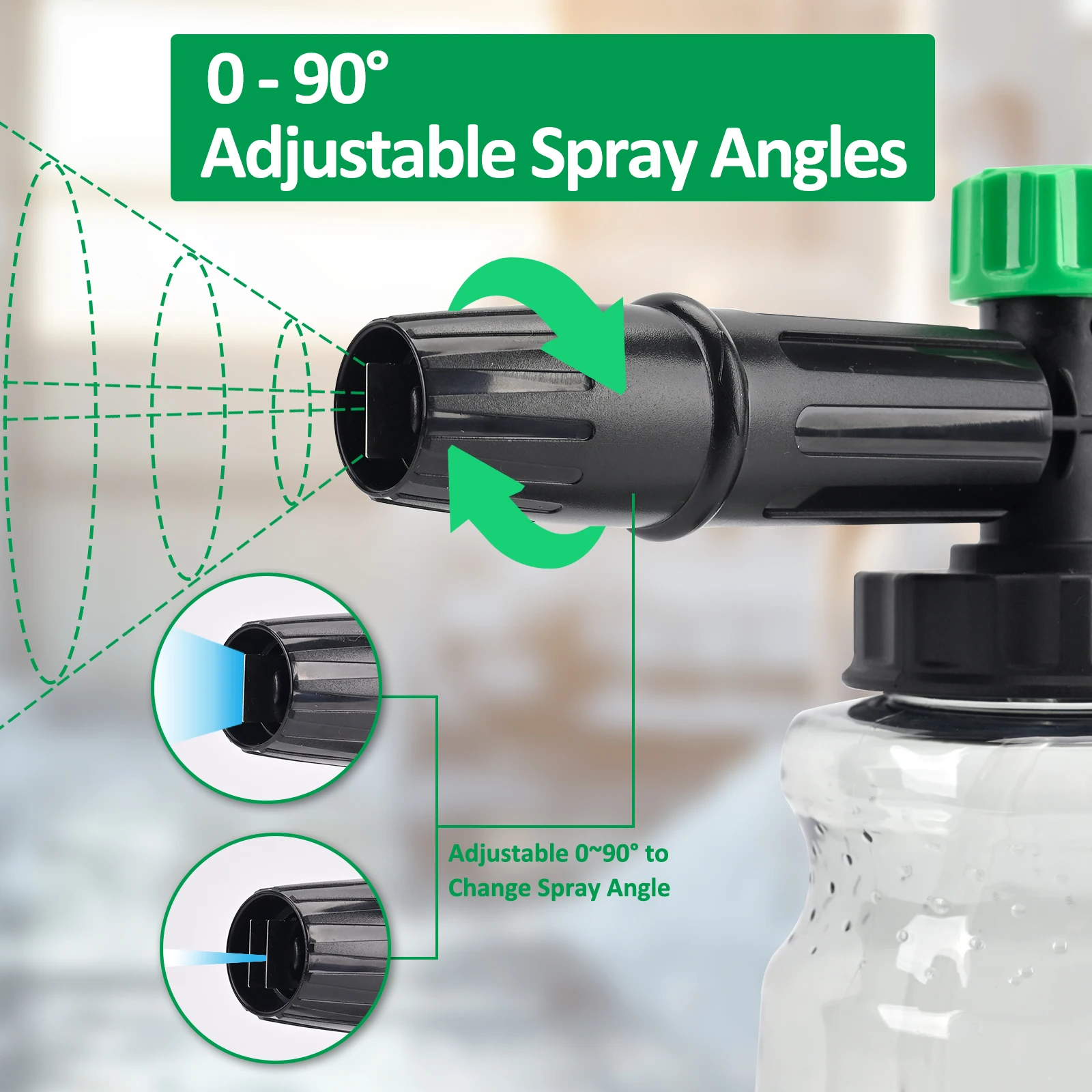 غسالة الضغط رغوة انس فوهة رغوة - مراجعة Bear Spray Clip وسعره