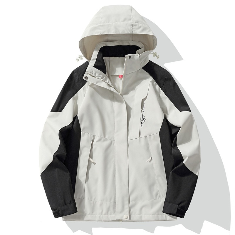 النساء جاكت مزود بغطاء للرأس س - مراجعة Outdoor Adventure Windbreaker وسعره